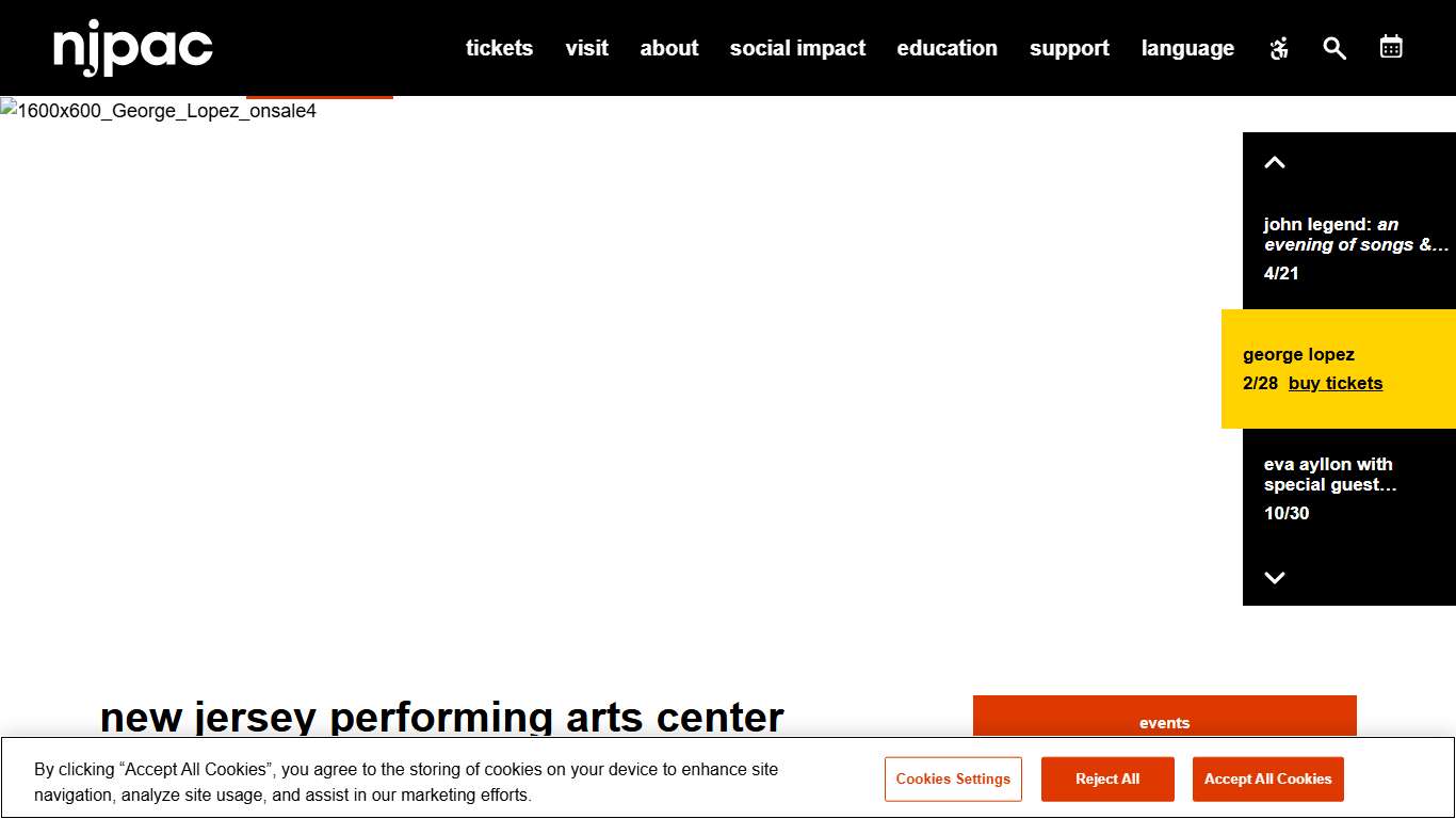 New Jersey Performing Arts Center NJPAC